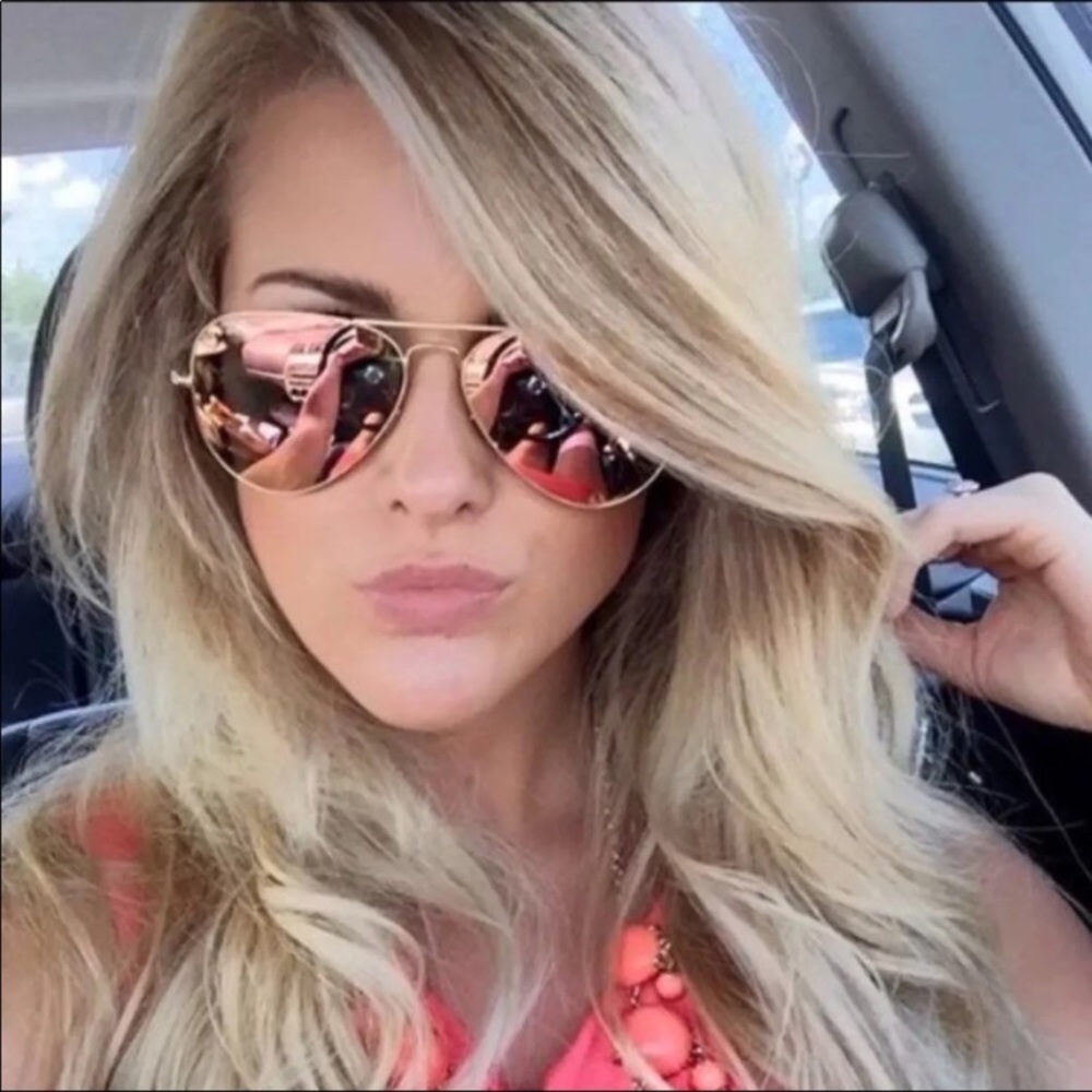 Ray Ban aviator sunglasses.